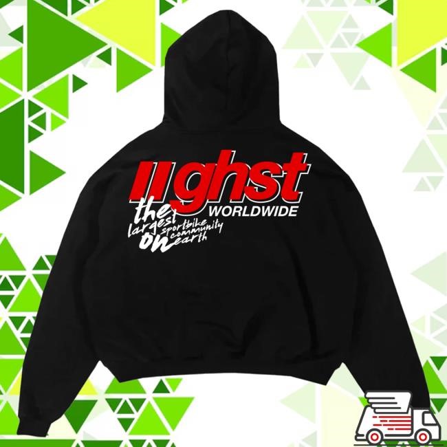 Official Ghost Racing Merch Store Ghst Red Shirts - Black Official Ghost Racing Ghst Red Pullover Hoodie - Black