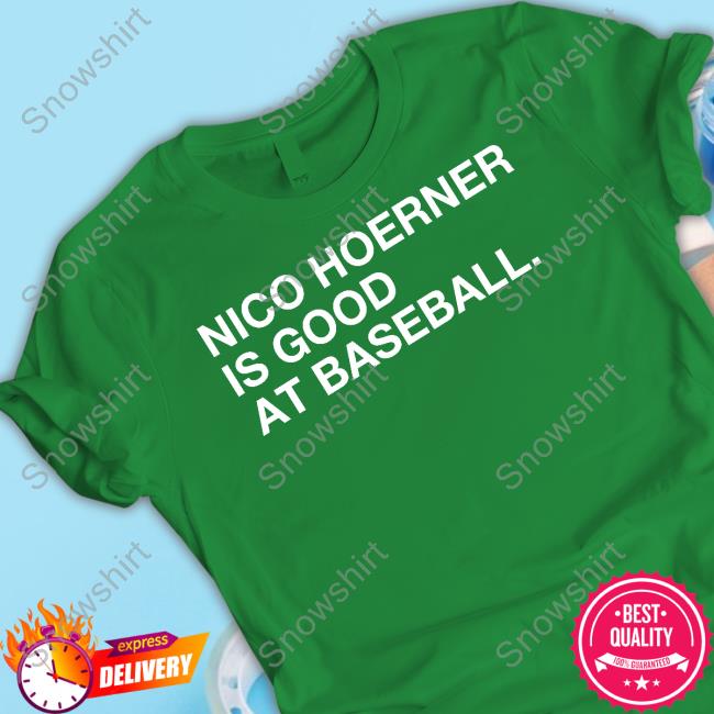 Official Obvious Shirts Nico Hoerner Is Good At Baseball Cap Official Obvious Shirts Nico Hoerner Is Good At Baseball Hoodie