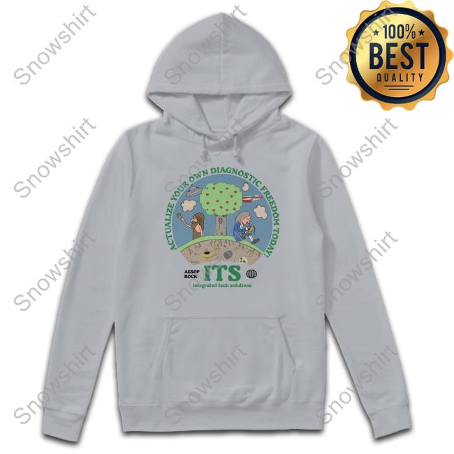 Official Aesop Rock Actualize Your Own Diagnostic Freedom Today Tee Shirt Aesop Rock Merch Actualize Your Own Diagnostic Freedom Today Tee Shirt