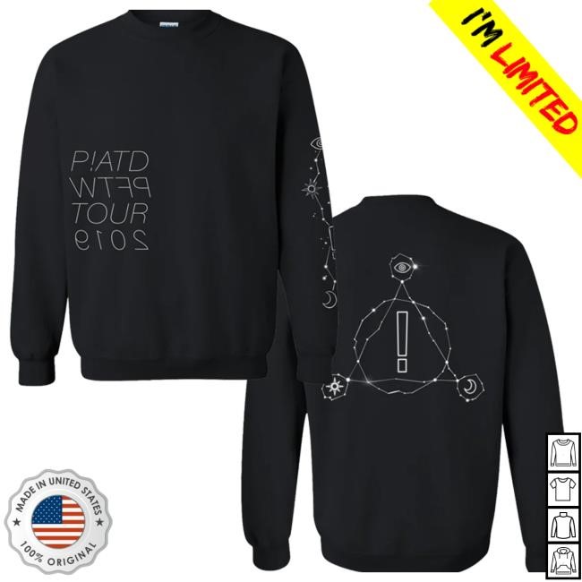 Constellation Pullover Sweatshirt Panic! At The Disco Store