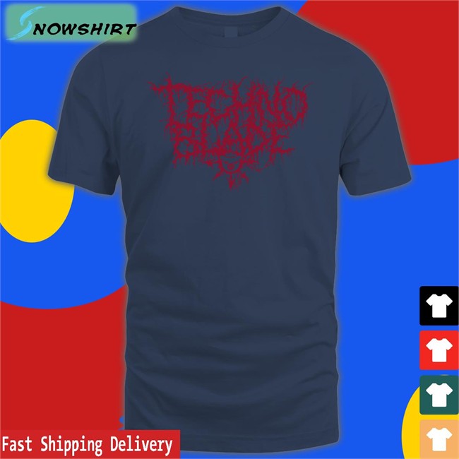Technoblade Merchandise Technoblade Metal Font Crewneck Sweatshirt