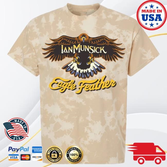 Eagle Feather Sand Dye New Shirt Ian Munsick Official Store