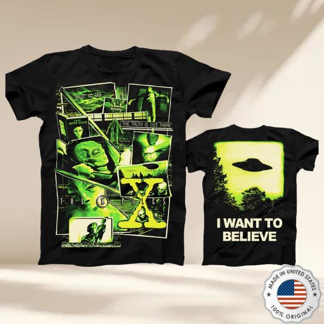 Fan Favorite Creep-O-Rama The X-Files I Want to Believe Regular tee