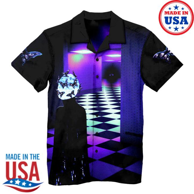 Official Vapor95 Clothing Store Layers Beneath Hawaiian Tee Shirt Vapor 95