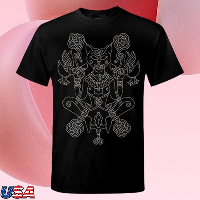 Official Amplified History Heilung Merch Missekatten Tshirt