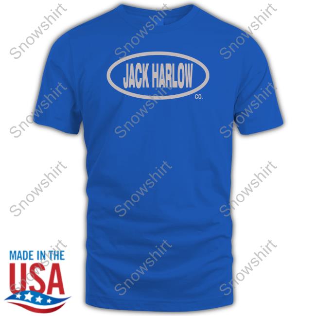 Jack Harlow Merch Harlow Oval Tee Jack Harlow Merch Harlow Oval Shirts