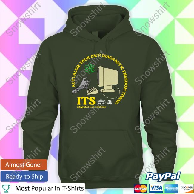 Official Aesop Rock Merch Actualize Your Own Diagnostic Freedom Today T Shirts