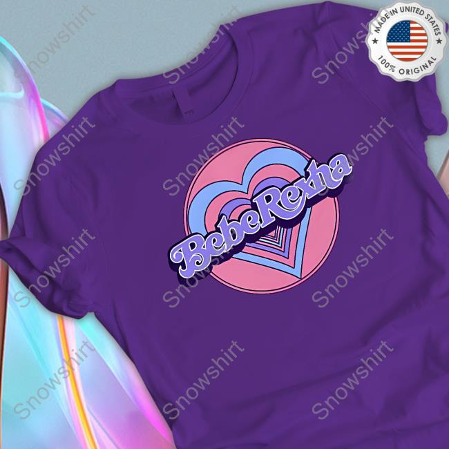 Official Bebe Rexha Merch Hearts Custom Ringer T Shirt Bebe Rexha Merch Hearts Custom Ringer Sweatshirt