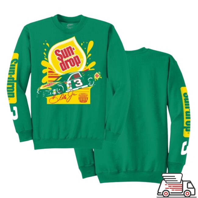 Dale Earnhardt Jr. Sun Drop Crew neck Sweatshirt