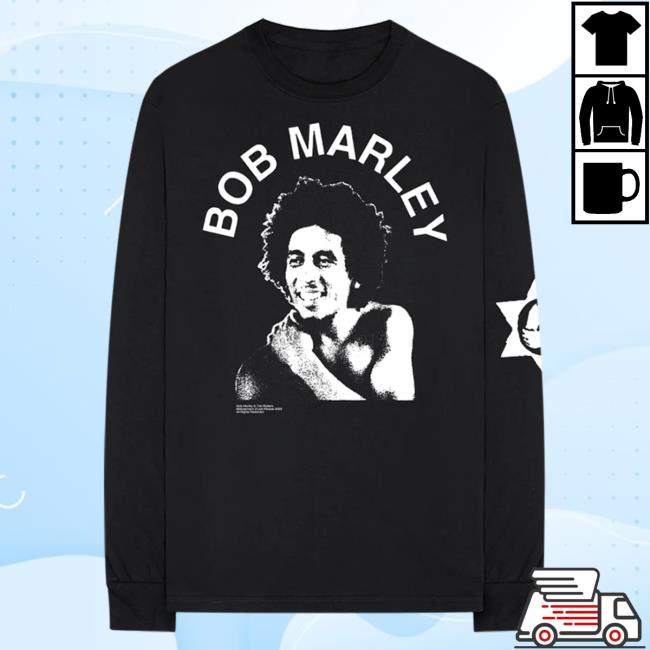 Official Bob Marley Merch Store Shop Bob Marley Feel No Pain Long Sleeve Shirt