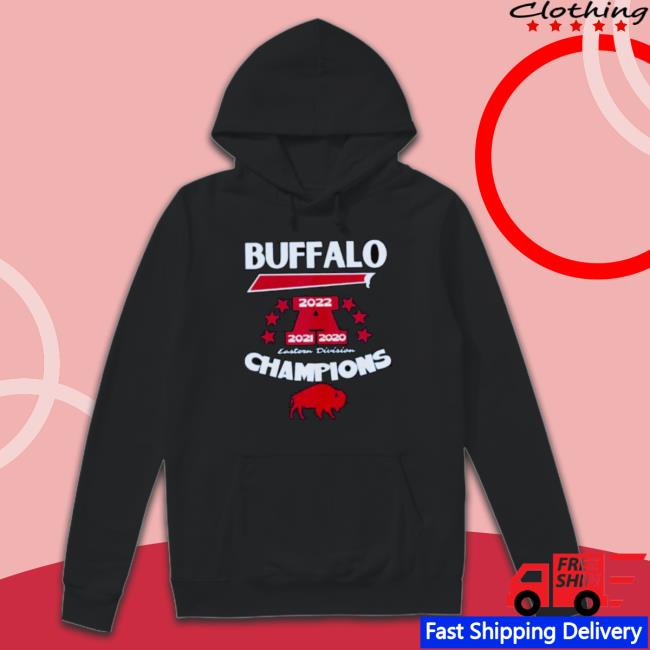 Buffalo Bills Eastern Division Champions 2020 2022 Crewneck Sweatshirt Buffalo Bills Eastern Division Champions 2020 2022 Sweaters