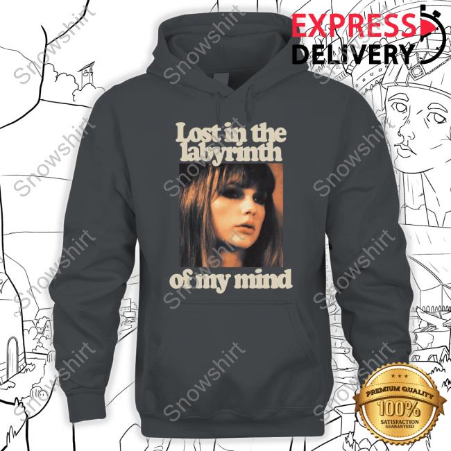 Official Taylor Swift Merch Lost In The Labyrinth Of My Mind Crewneck Pullover