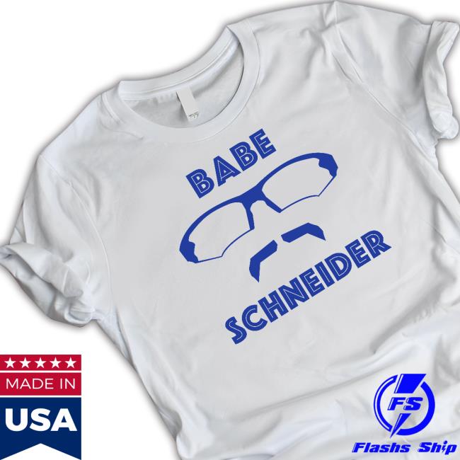Gate 14 Podcast Babe Schneider Glasses Tee Shirt