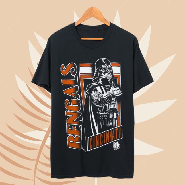 Official Junk Food Apparel Clothing Store Shop Junkfoodclothing Cincinnati Bengals and the legendary Darth Vader Hot Shirt