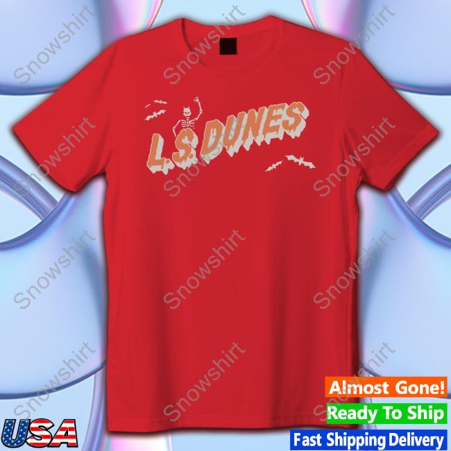 Official L.S. Dunes Spooky Skeleton T Shirt Official Lsdunes Store Merch Spooky Skeleton Shirt 2023