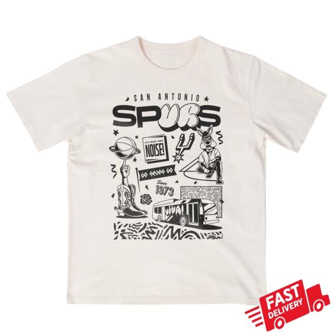 San Antonio Spurs Fan Appreciation Night Tee Shirt