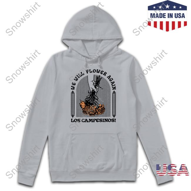 Official Los Campesinos Merch We Will Flower Again T-Shirt Official Los Campesinos Merch We Will Flower Again T-Shirt