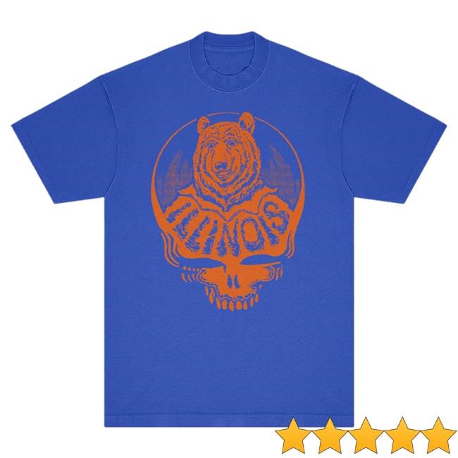 Grateful Dead Illinois United States of Dead Tee | Grateful Dead Merch Store Official