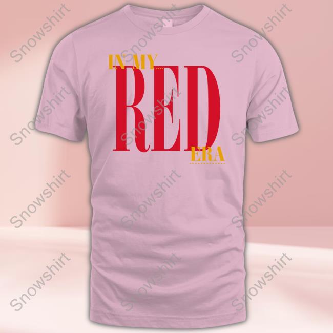 Official Taylor Swift In My Red Era T Shirts Charlie Hustle Taylor Swift In My Red Era Hoodie