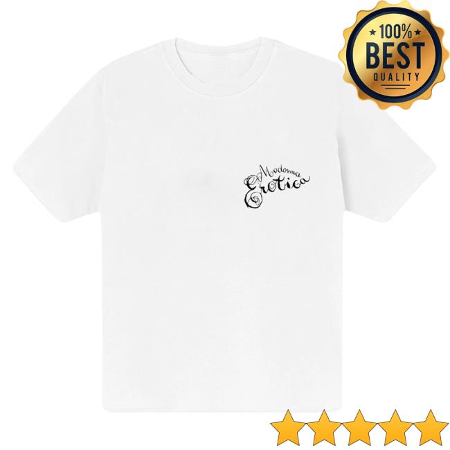 Official Madonna Merch Store Madonna Erotica I'll Teach You How To Sketch T Shirt Madonna Louise Ciccone Clothing Shop