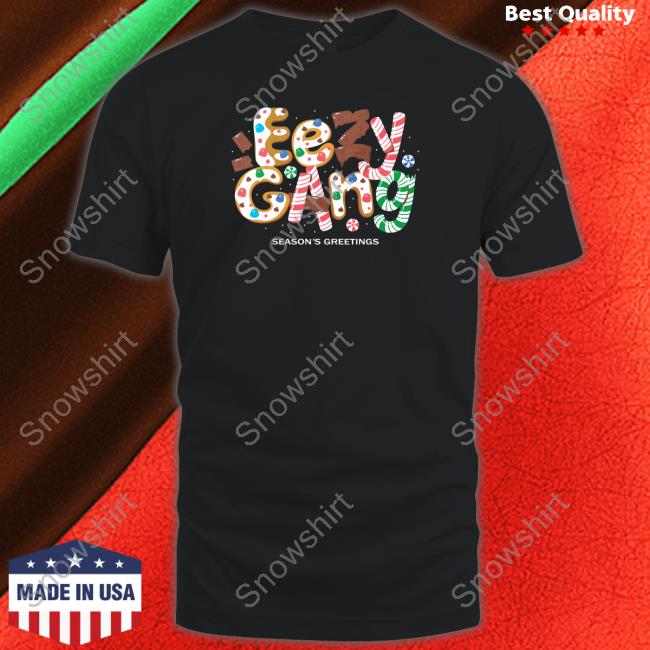 Official Berleezy Merch Ez Holiday Cookie T Shirt