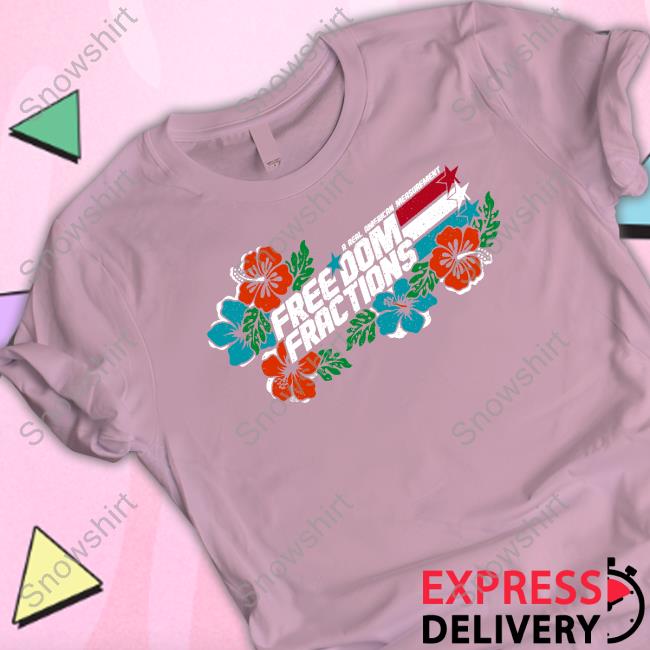 The Fat Electrician Merch Hawaiian Freedom Fractions Tee Official The Fat Electrician Hawaiian Freedom Fractions T Shirts