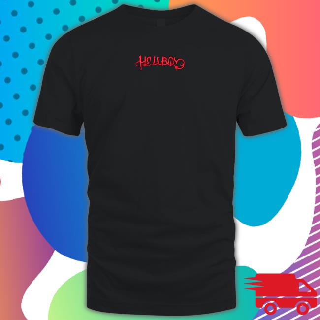 Official Lil Peep Merch Hellboy Tee Shirt Official Lil Peep Merch Hellboy Long Sleeve Tee