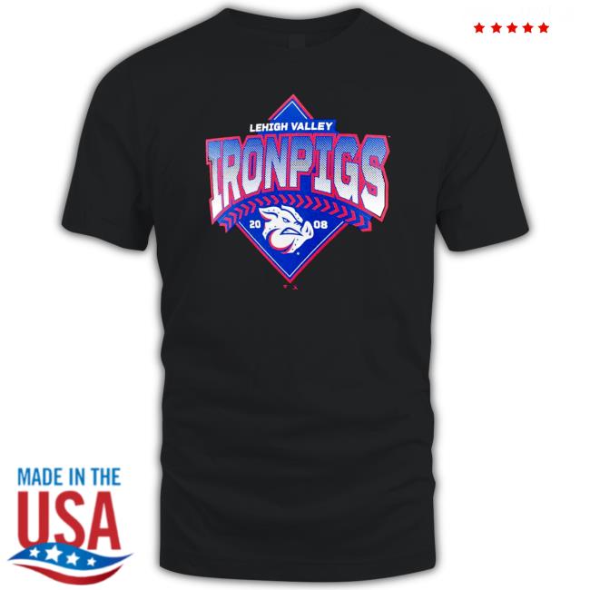 Lehigh Valley IronPigs logo Hooded Sweatshirt