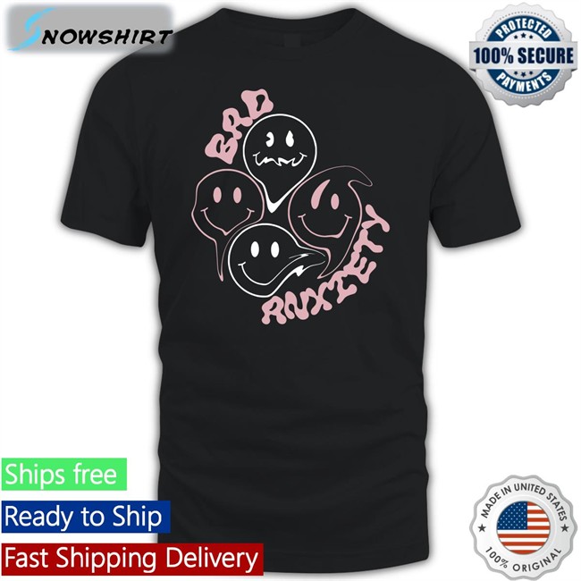 Bad Anxiety Black Tee
