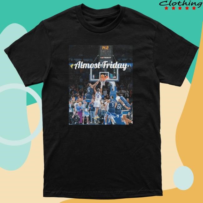 Official Almost Friday Edwards Block Hot Shirt