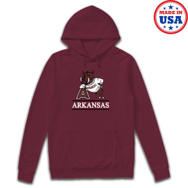 Men’s arKansas razorbacks red fineline Long Sleeve Tee Official Men’s arKansas razorbacks red fineline Tee Shirts