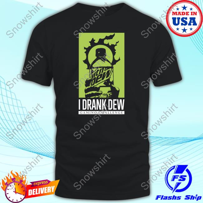 Mountain Dew x FFXIV I Drank The Dew Tee Shirt