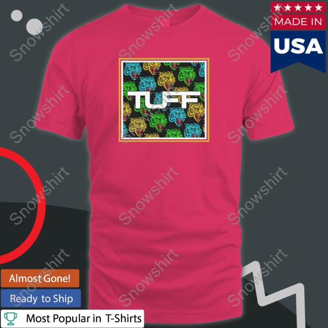 Tuff Tiger Block Tee Shirt Tuff Wraps Uk Merch Official Tuff Tiger Block Hoodie Sweatshirt