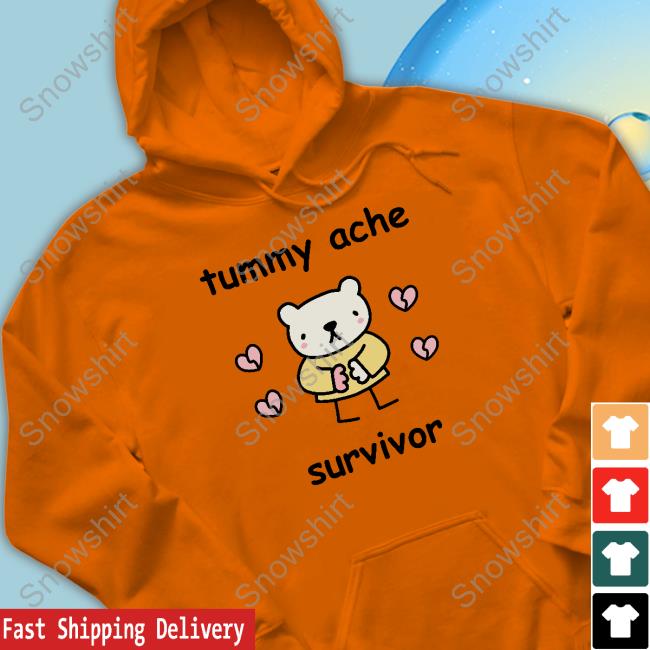 Official Stinky Katie Shop Tummy Ache Survivor Tee Official Tummy Ache Survivor Tee