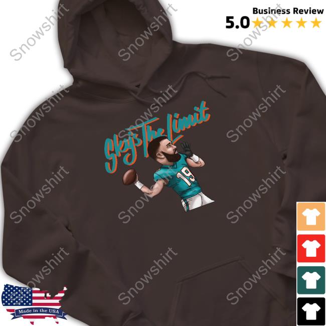 Official Skylar Thompson Merch Skylar Thompson Sky's The Limit T Shirt Skylar Thompson Sky's The Limit Hoodie