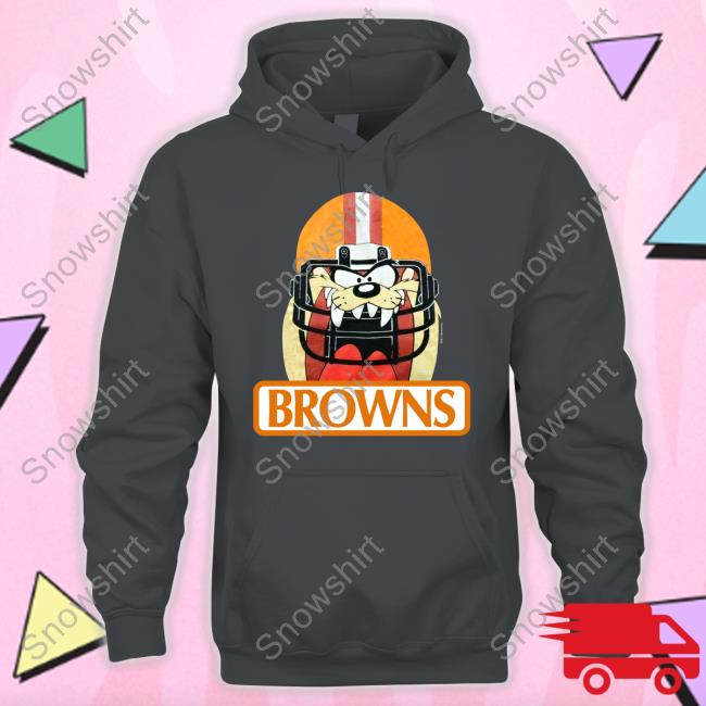 Jake Paul Cleveland Browns Tazmanian Taz Devil Helmet Tee Shirt Jake Paul Cleveland Browns Shirt