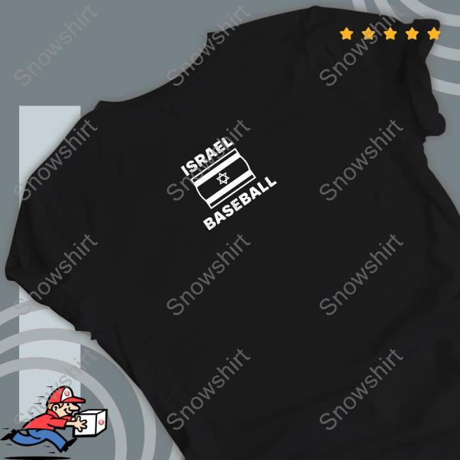 Official Spin Rate Israel Baseball T Shirts Spin Rate Israel Baseball T Shirts Rob Bradford