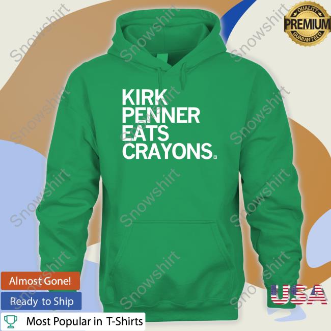 Official Raygun Merch Kirk Penner Eats Crayons Shirt
