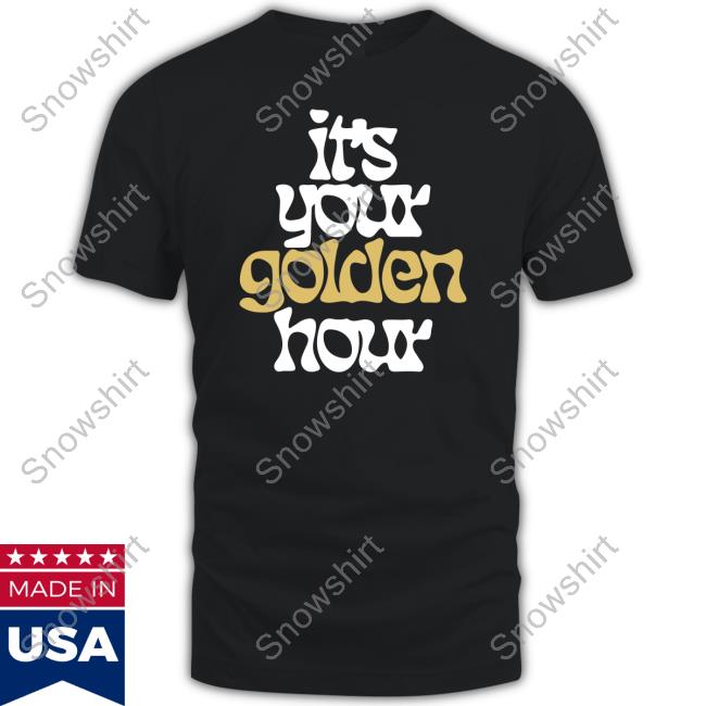 Jvke Merch It's Your Golden Hour Shimmer Sweatshirt