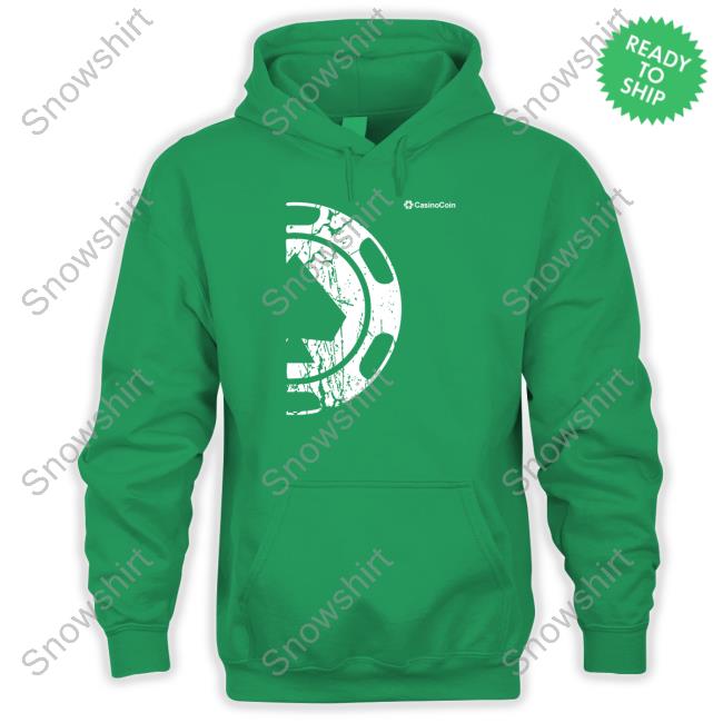 Xrpl Merch CasinoCoin Grunge T-Shirt Official CasinoCoin Grunge Sweatshirt