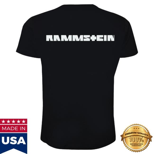 Official Rammstein Merch Store Rammstein Attractive Shirt ”Links 2-3-4”