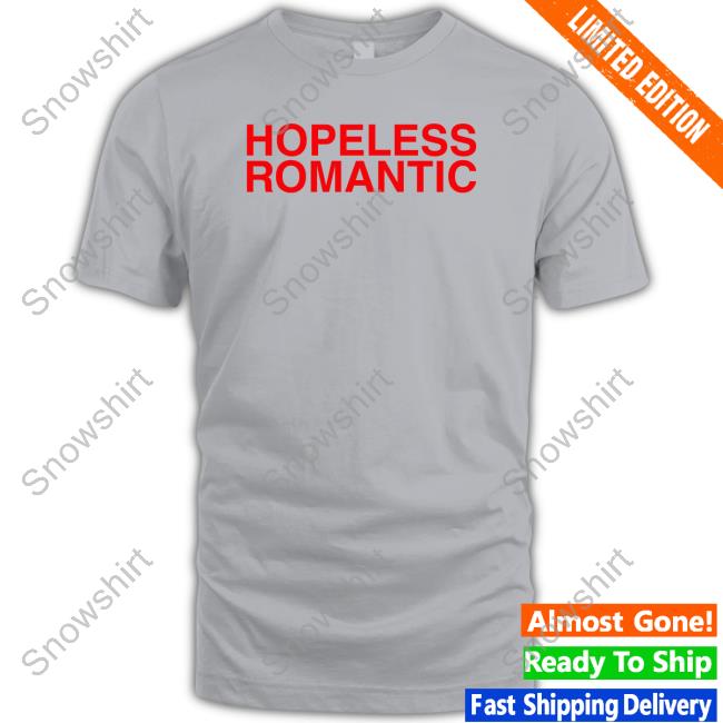 Steph Bohrer Hopeless Romantic White Tee Shirt