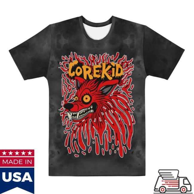 Corekid - Blood Wolf New Shirt Corekid Merch