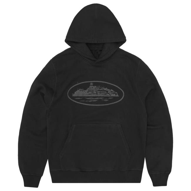 Alcatraz Hoodie New V2 [Triple Black]