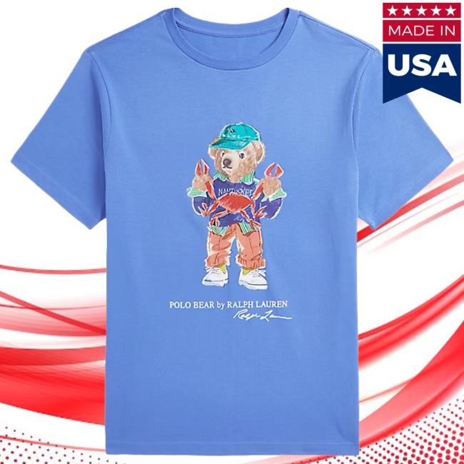 Ralphlauren Polo Bear Cotton Jersey Shirt