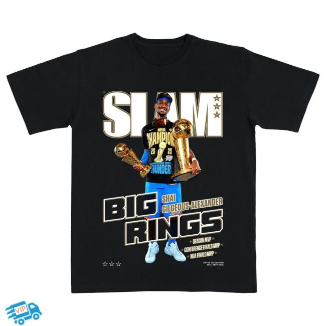 Official Slam Goods SLAM Cover New Shirt - Shai Gilgeous-Alexander (SLAM 257)