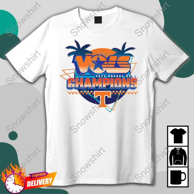 Official Vols 2022 Orange Bowl Champions T Shirt