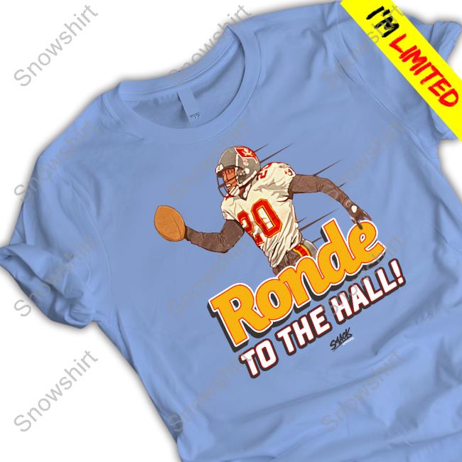 Jon Cooper Smack Apparel Merch Ronde To The Hall Sweatshirt Ronde Barber