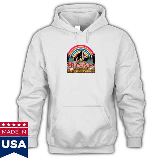 Official The Mountains Are Calling Andi Must Go Top Shirt Official Spreadshirt Merch Store Shop The Mountains Are Calling Andi Must Go Shirt Spread Shirt