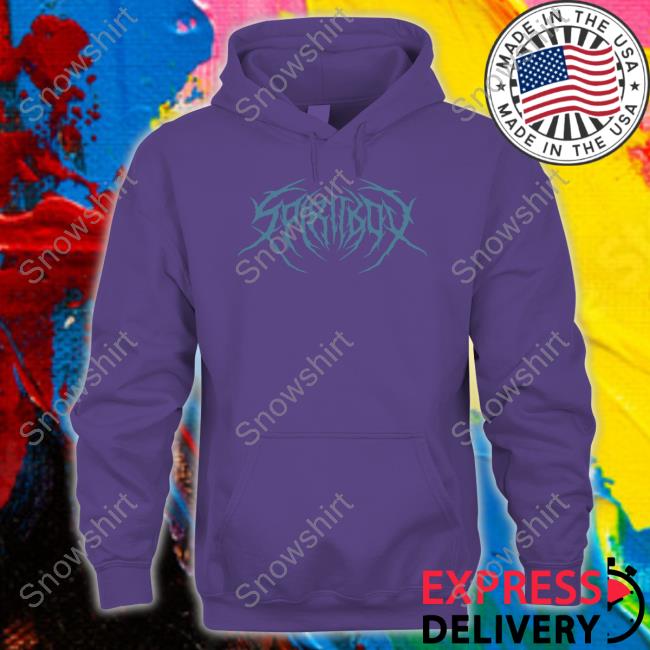 Official Spiritbox Merch Death Metal Logo Hoodie Death Metal Hoodie